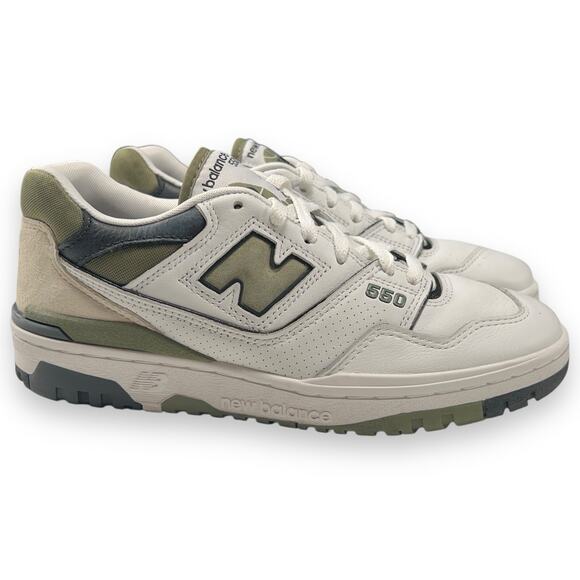 New Balance 550 Mens 7.5 D Womens 9 WIDE Olive Tennis Lifestyle Shoes main image 14